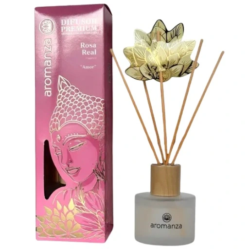 Difusor premium aromanza rosa real